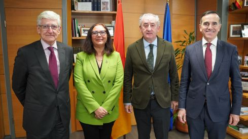 Comisión Paritaria de Seguimiento: José Ramón Luis-Yagüe, Manuela García Romero, Tomás Cobo y Juan Yermo