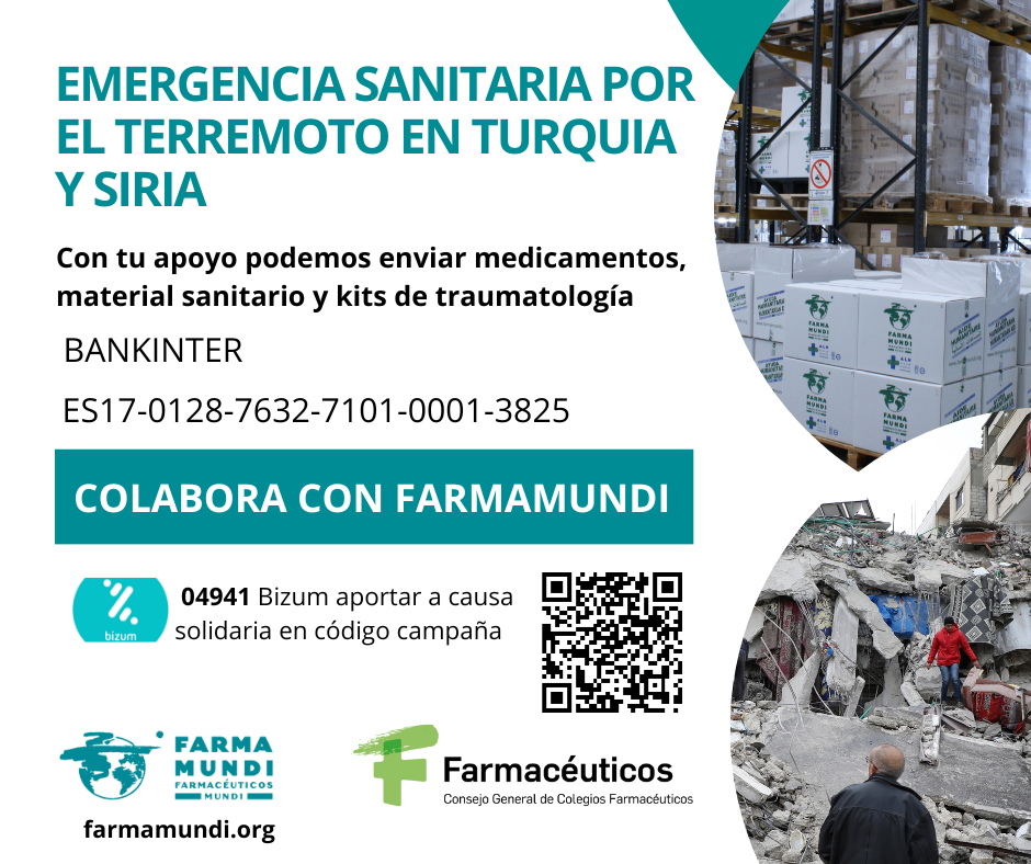 CARTEL TERREMOTO TURQUIA Y SIRIA.CONSEJO