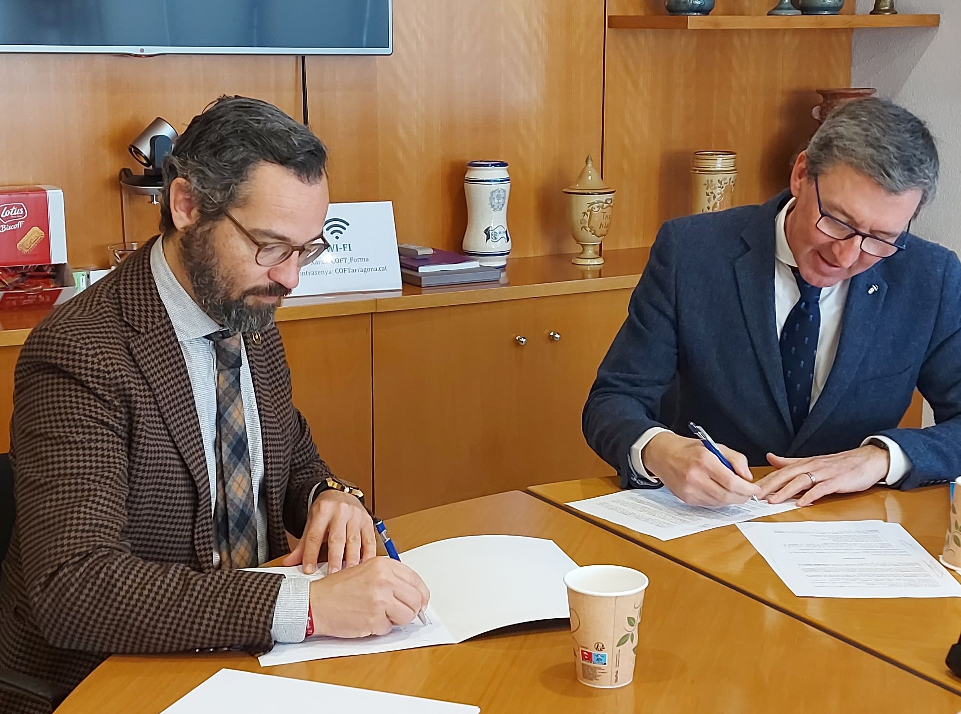 Federic Adán y Toni Veciana