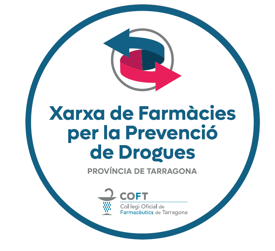Distintiu COFT XarxaPrevencio Drogues Distintiu COFT XarxaPrevencio Drogues
