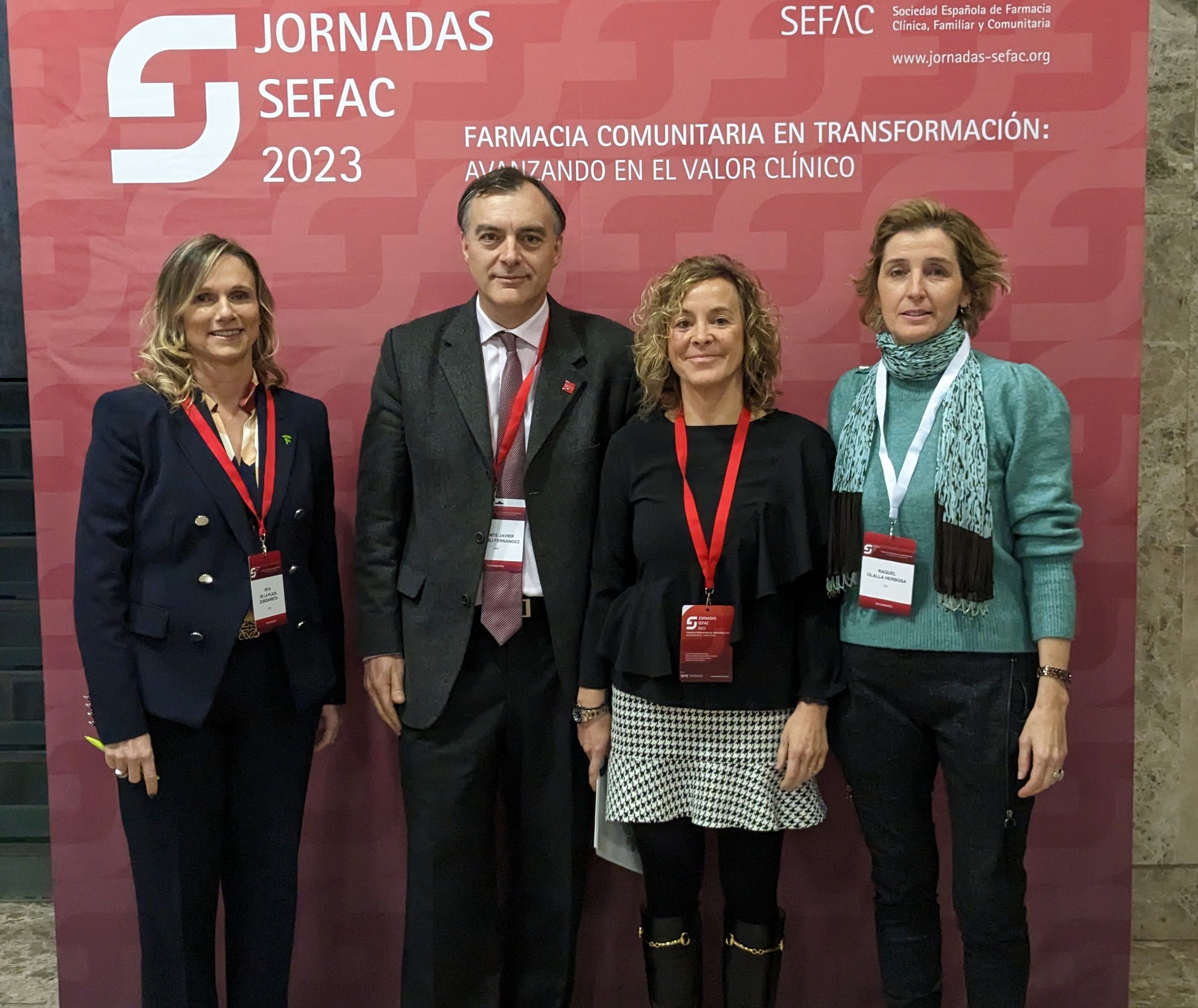 Rita de la Plaza, Vicente J. Baixauli, Ana Bedialauneta y Raquel Olalla