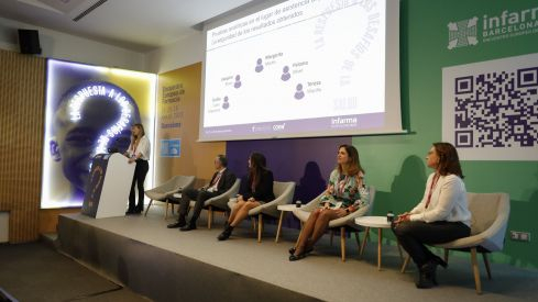Cecilia Cueto-Felgueroso, Joaquim Braun, Margarita Martín, Paloma Oliver y Teresa Vilariño