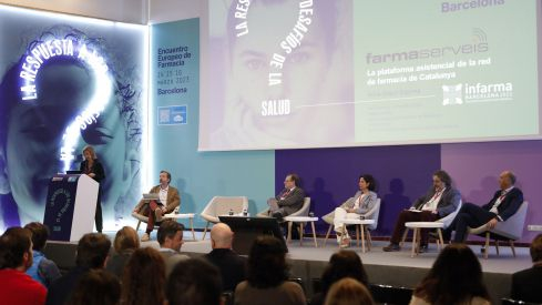 Núria Bosch durante su intervención