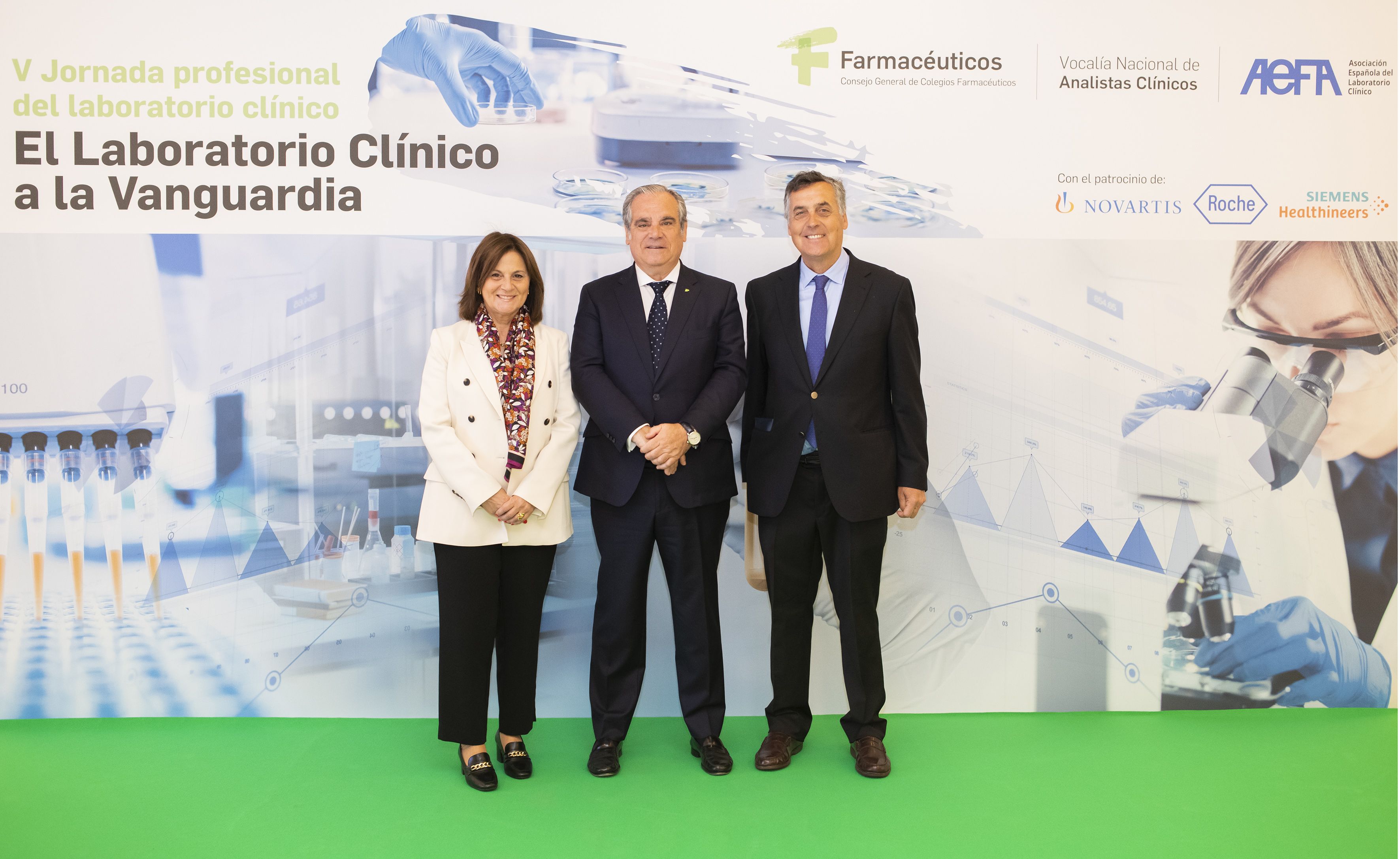Pilar Marí, Jesús Aguilar y Antonio Rider