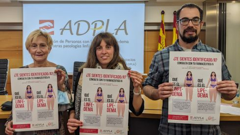 Presentación de la campaña en la sede del Colegio Oficial de Farmacéuticos de Zaragoza