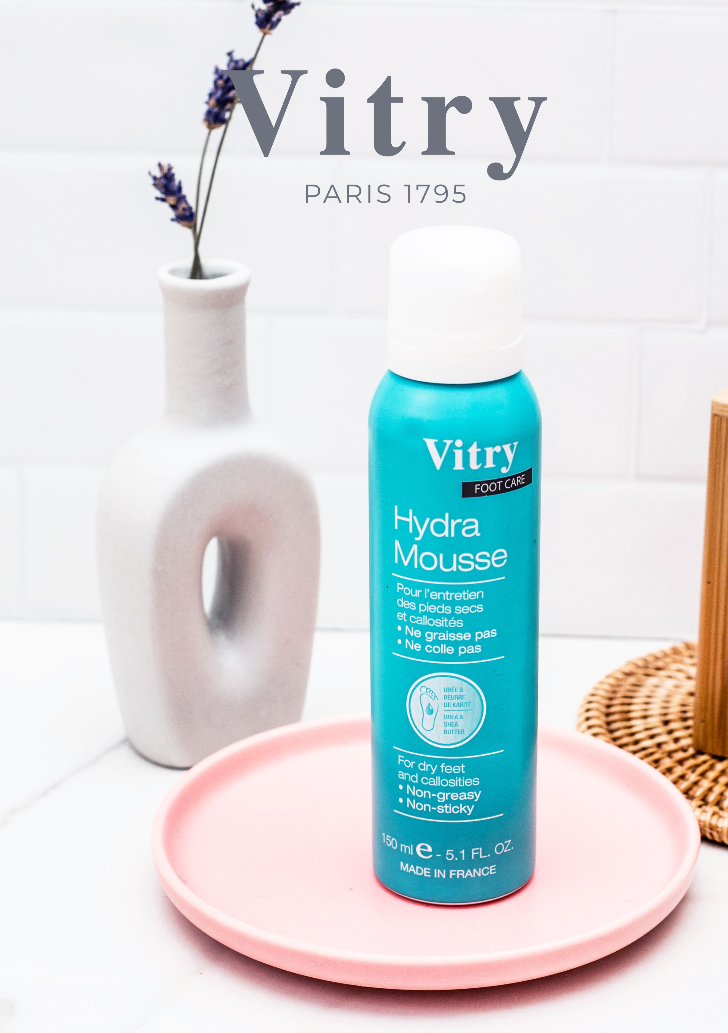 Pies perfectos con la novedosa espuma Hydra Mouse de Vitry