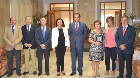 Presentación del XIX Congreso Nacional Farmacéutico a las autoridades de Córdoba