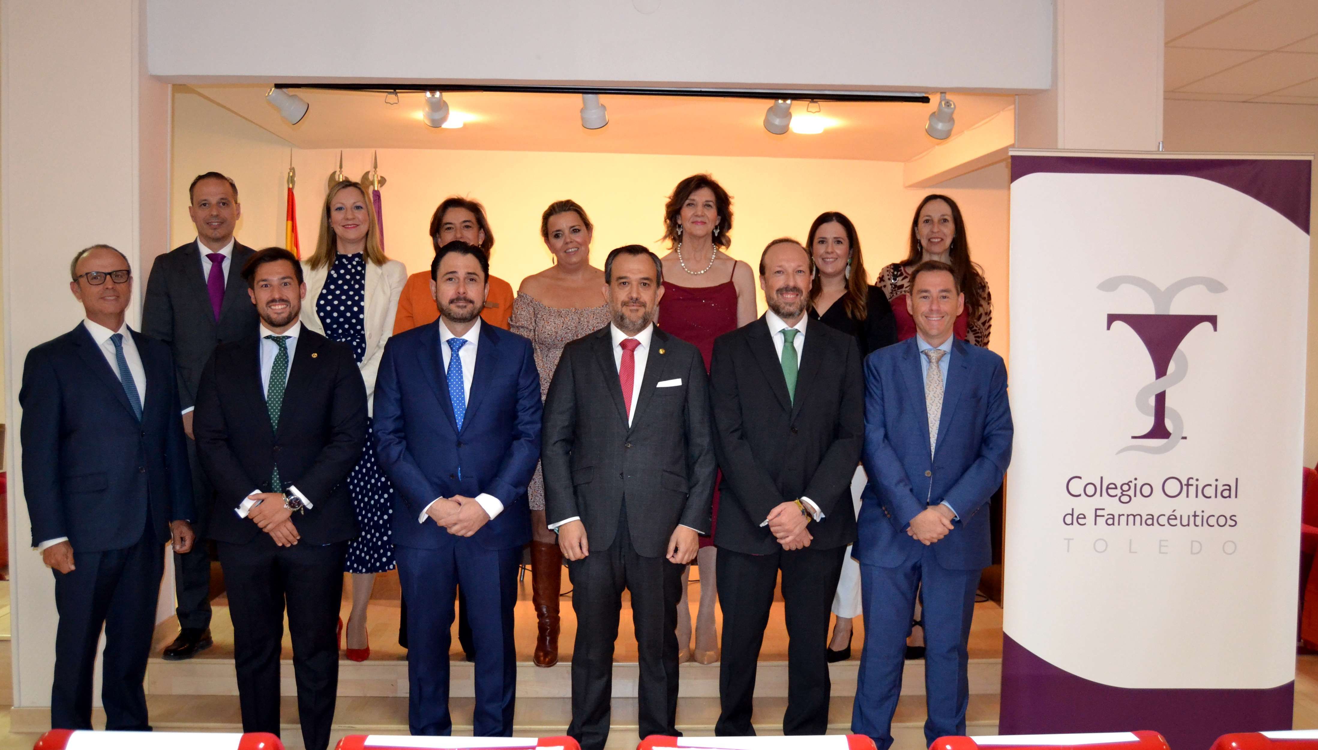 La nueva junta del COF de Toledo 