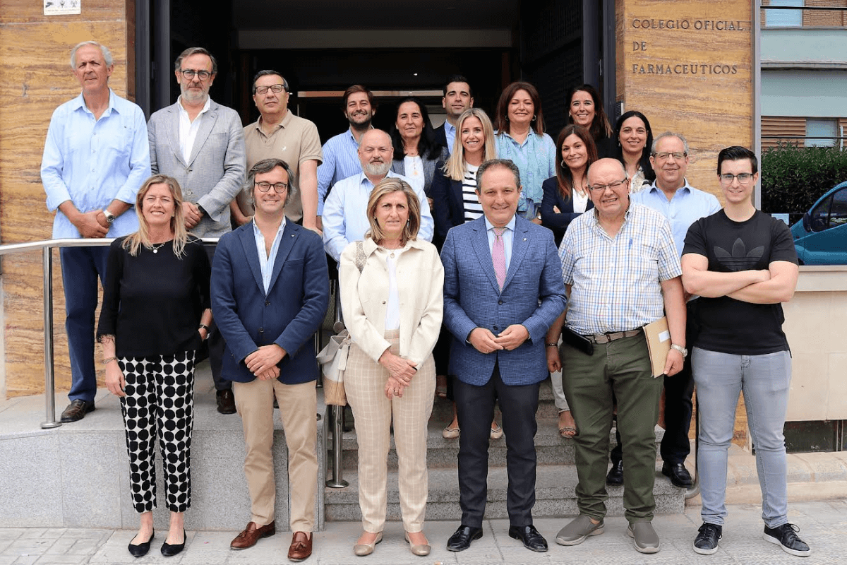 La nueva Junta del COF de Jaén