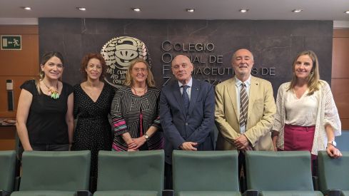 Elva Orta, Rebeca Cuenca, María Jesús Moreno, Aquilino García, Josep Antoni Tur y Marta Goñi