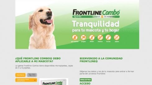 Frontline Combo presenta su nueva web, adaptada a dispositivos móviles Frontline Combo presenta su nueva web, adaptada a dispositivos móviles