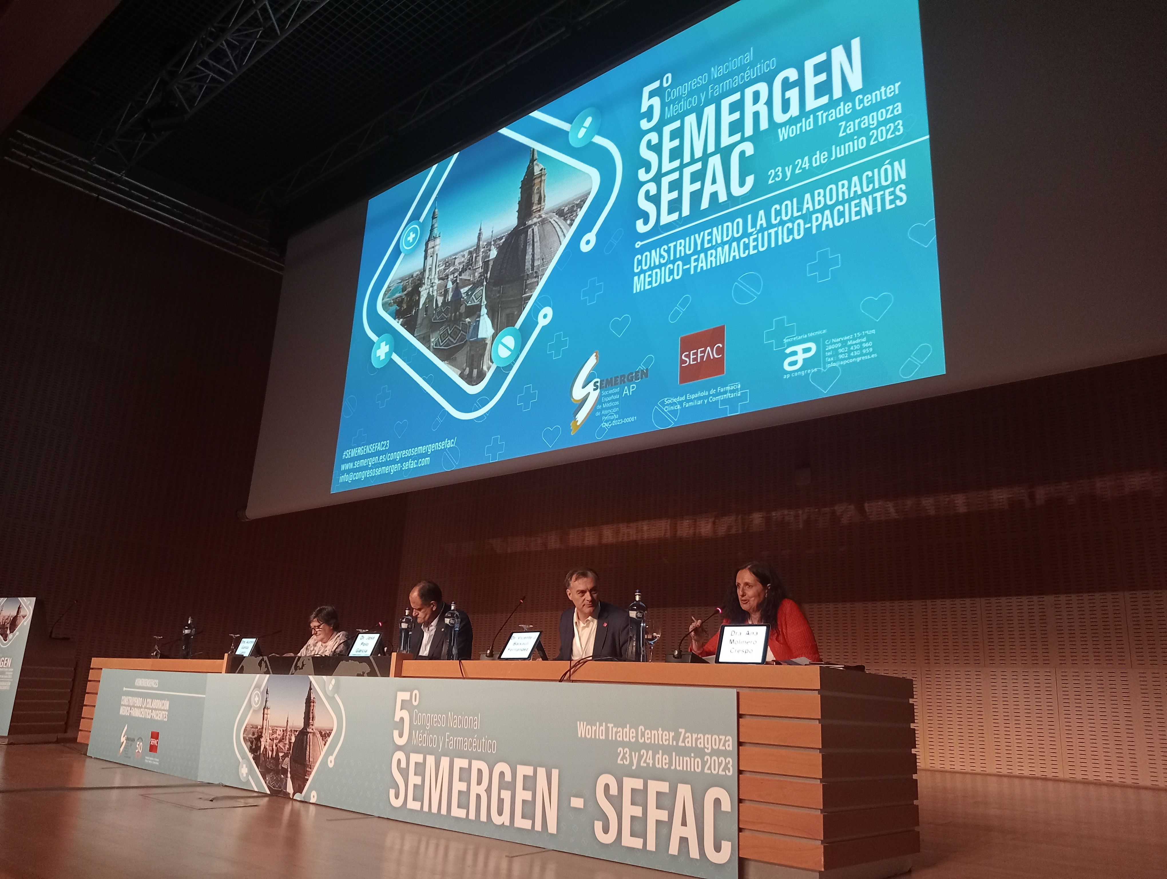Acto de clausura del V Congreso SEMERGEN-SEFAC
