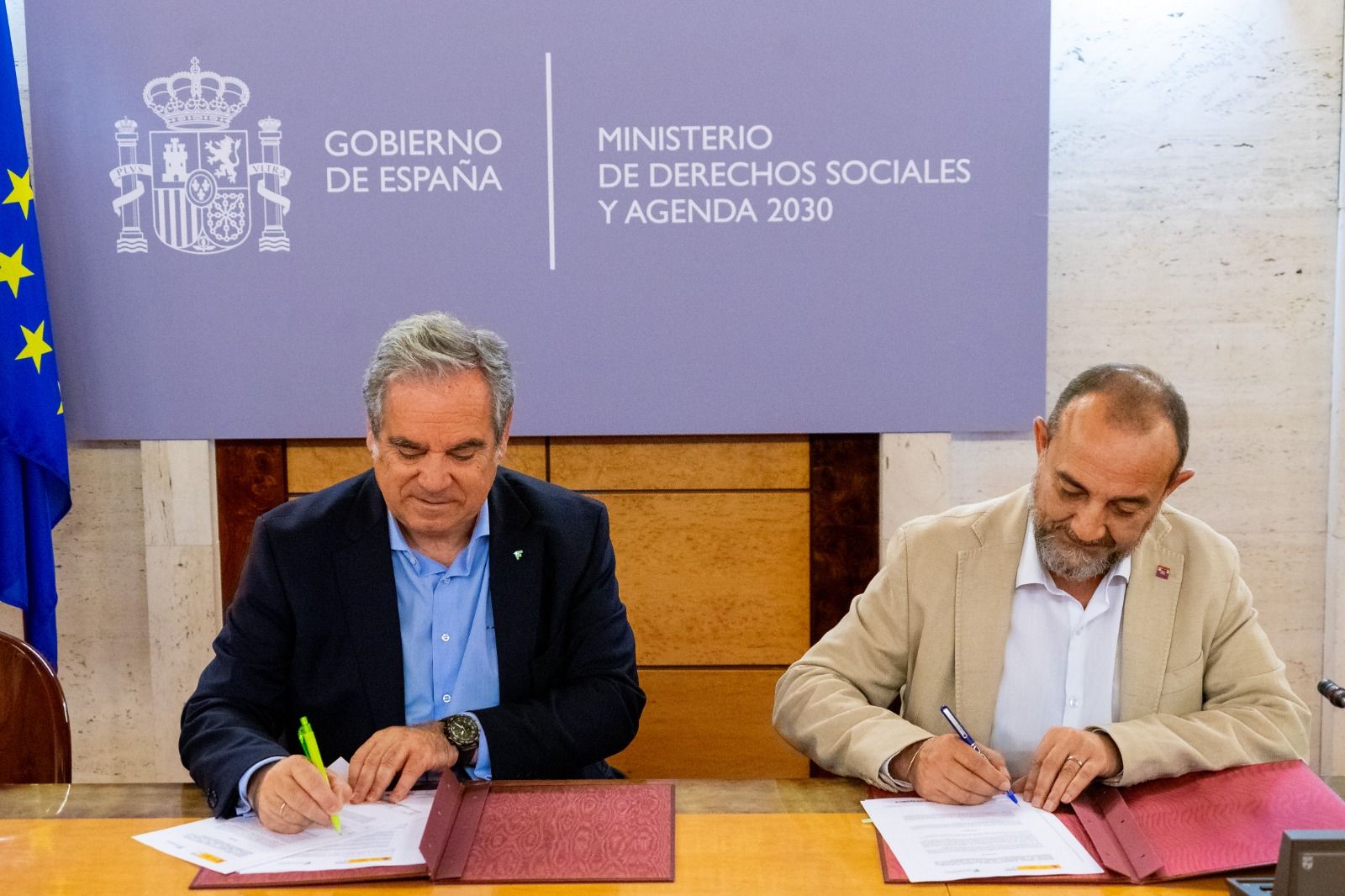 Jesús Aguilar y Luis Alberto Barriga