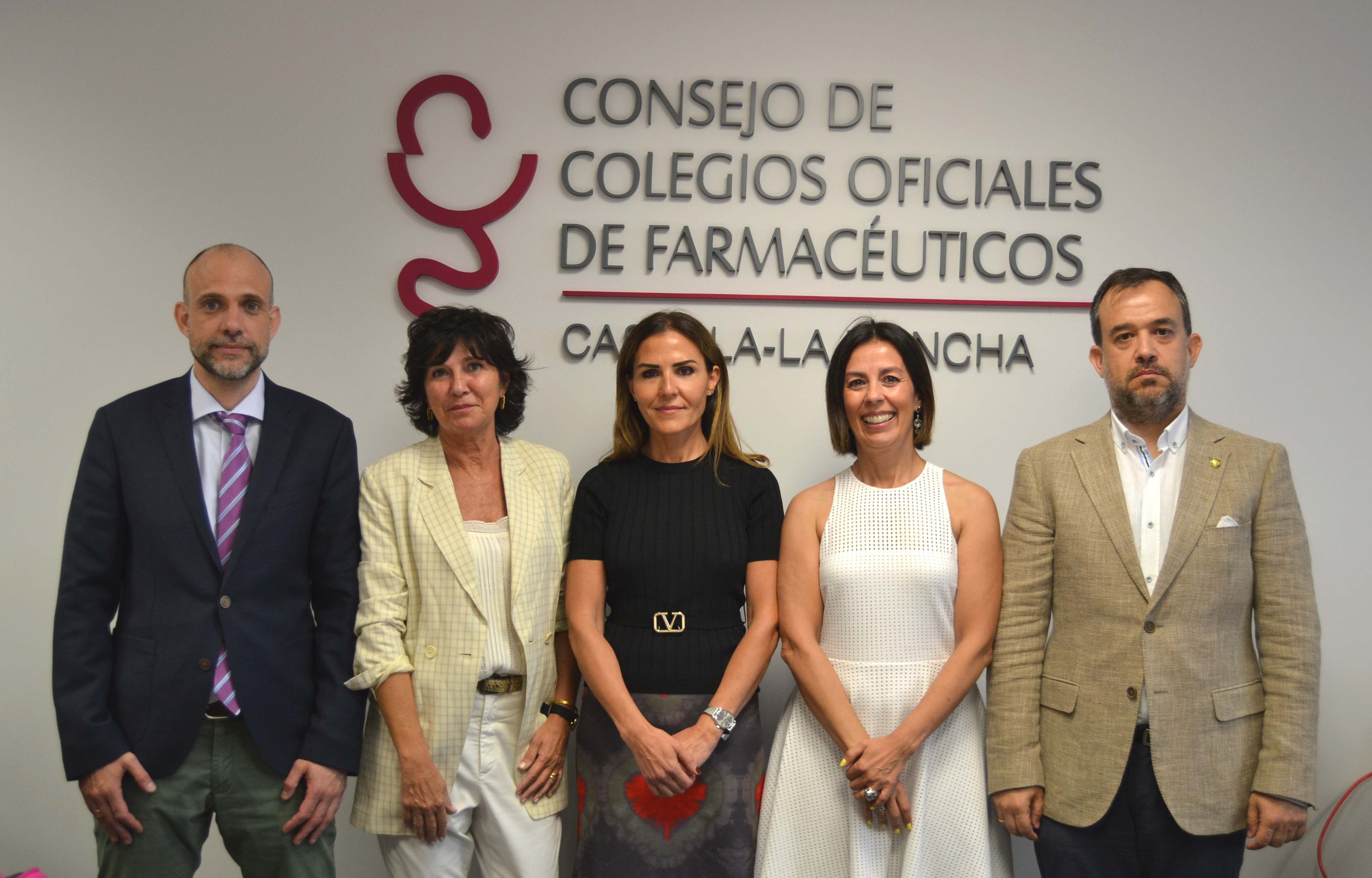 Pablo Silvestre, Marta Arteta, Concepción Sánchez, M.ª Luz Moya y Francisco Javier Jimeno 