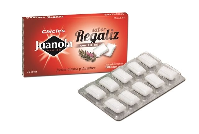 Nuevos chicles Juanola sabor Regaliz Nuevos chicles Juanola sabor Regaliz
