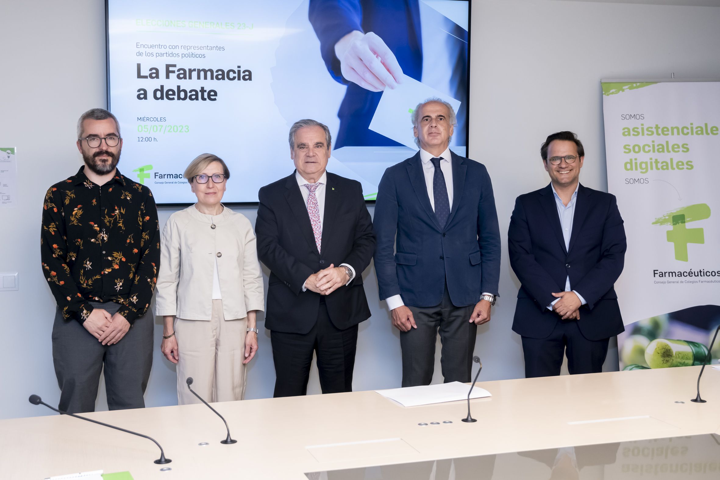 Javier Padilla Bernáldez, Carmen Andrés Añón, Jesús Aguilar, Enrique Ruíz Escudero y Daniel Aparicio
