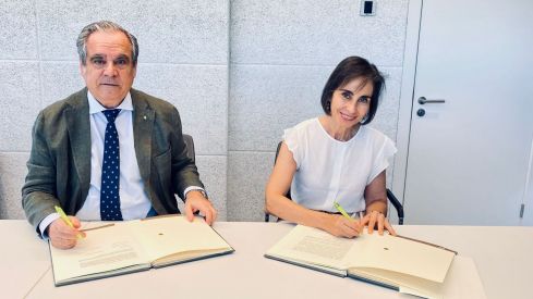 Jesús Aguilar y Yolanda Gilaberte
