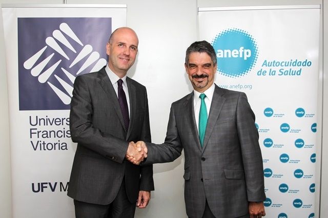 La Universidad Francisco de Vitoria y anefp firman un convenio de colaboración La Universidad Francisco de Vitoria y anefp firman un convenio de colaboración