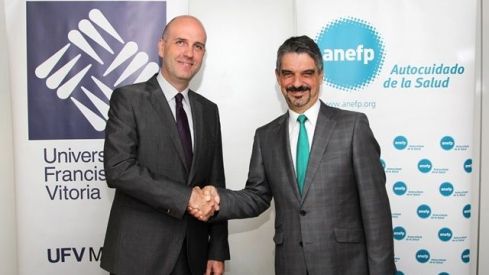 La Universidad Francisco de Vitoria y anefp firman un convenio de colaboración La Universidad Francisco de Vitoria y anefp firman un convenio de colaboración