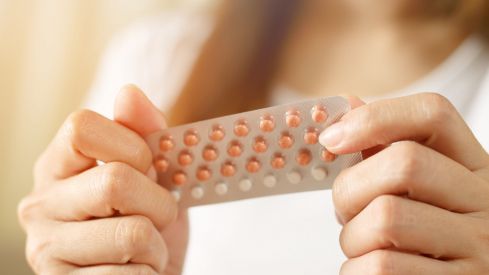 Píldora anticonceptiva de solo gestágeno.