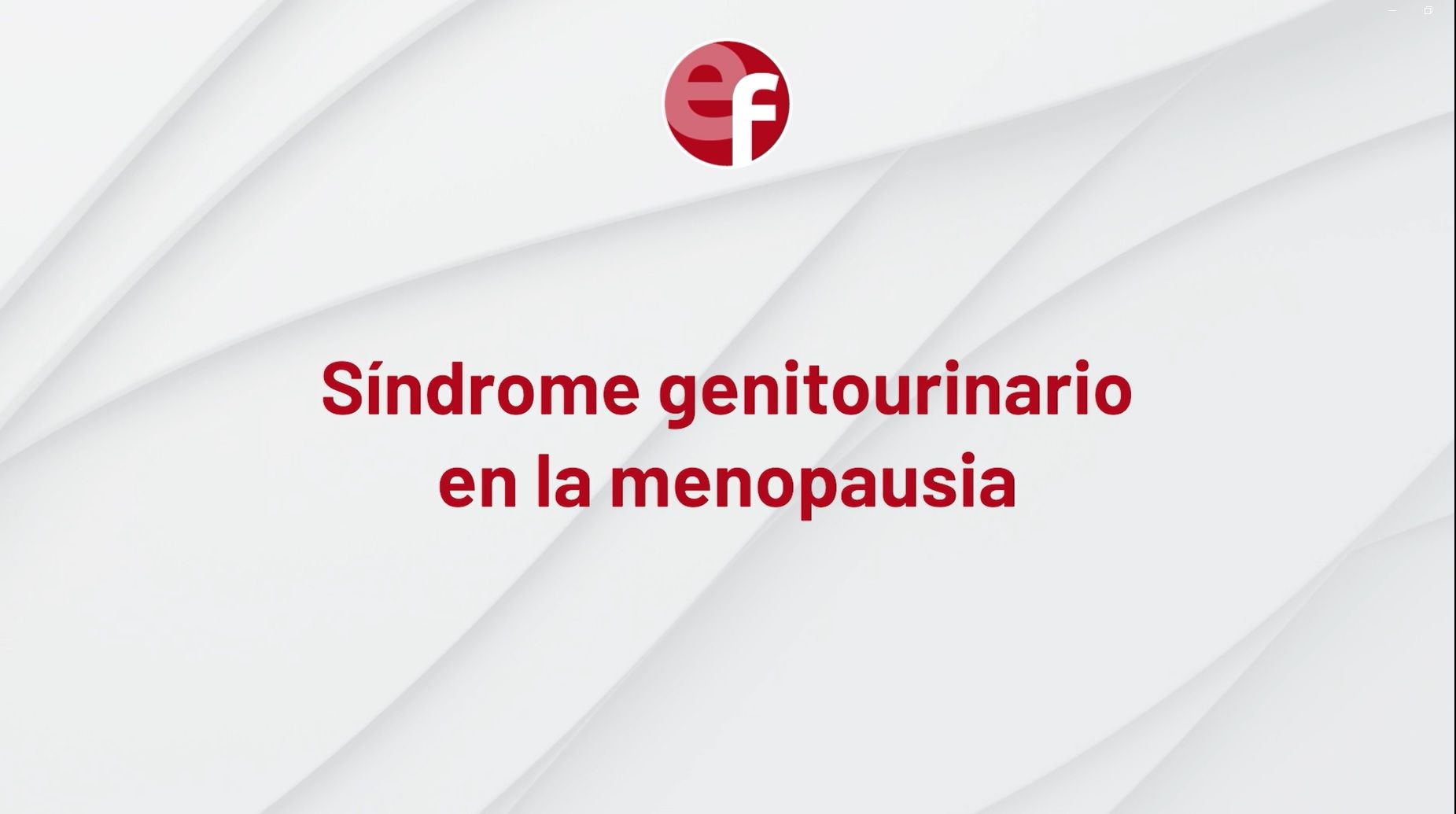 Síndrome genitourinario