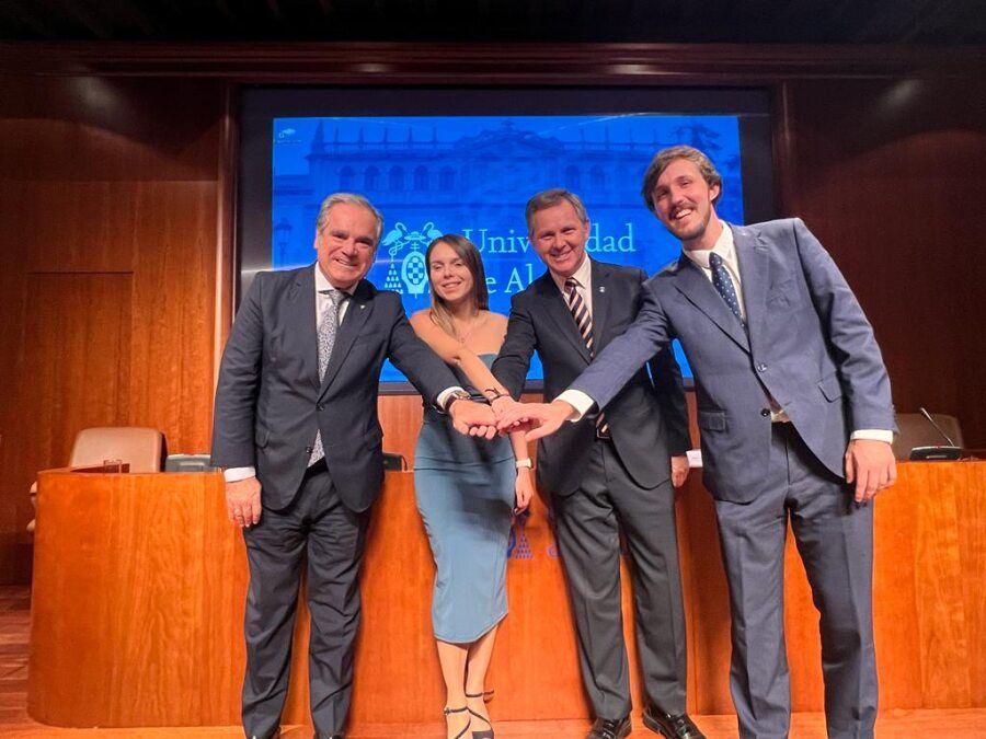 Momento de la inauguración de la XIX Asamblea de Otoño de la Asociación Europea de Estudiantes de Farmacia (EPSA).