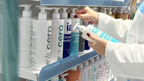 La gama capilar de 'ia' lidera el ranking nacional de marcas exclusivas de farmacia