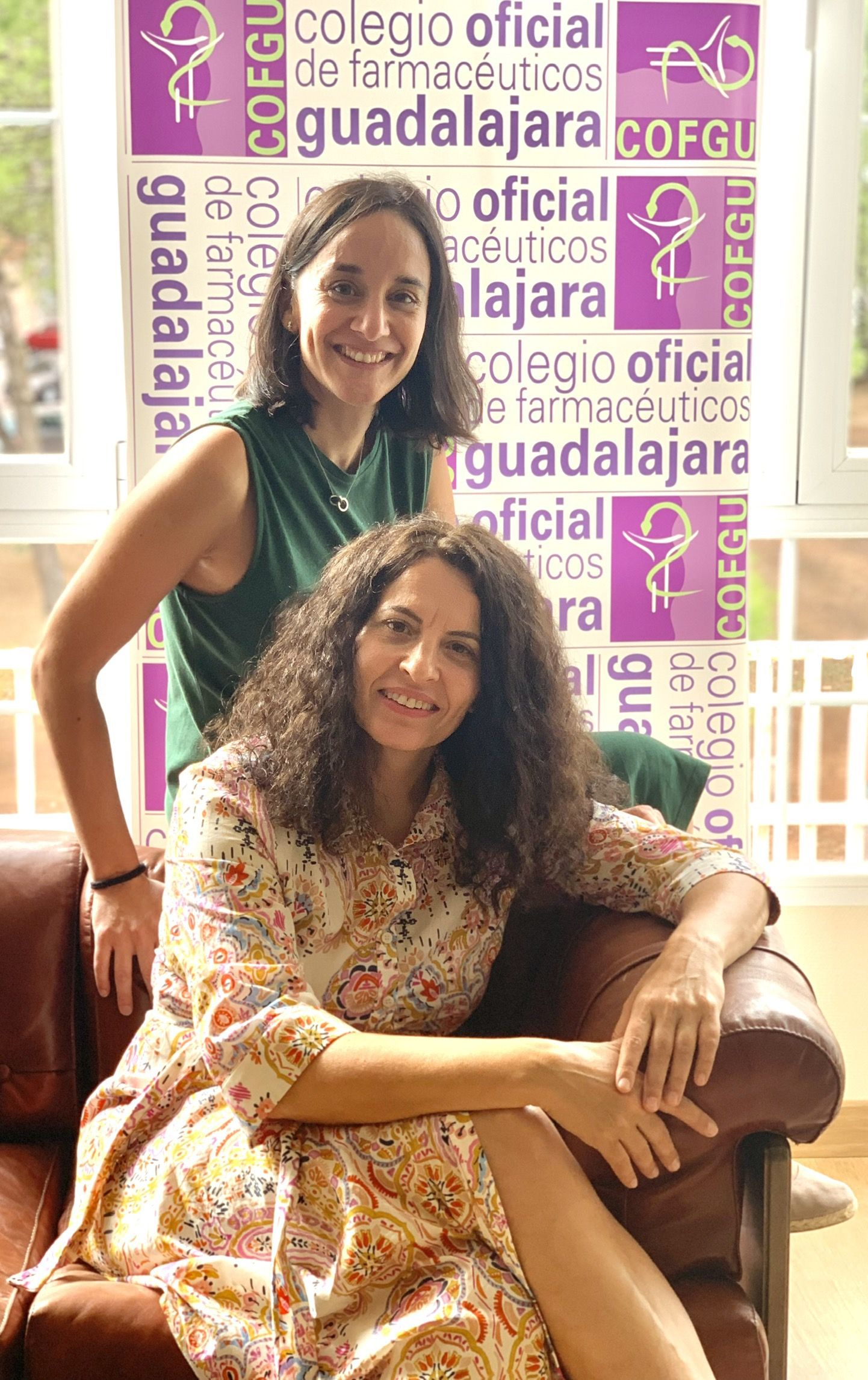 Las FoCos Lydia Chaparro y Carmen Castillo.