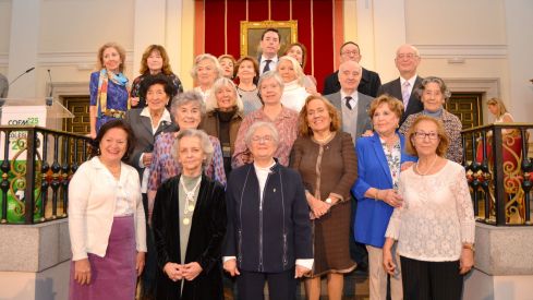 El COFM celebra su Día del Colegiado rindiendo homenaje a los farmacéuticos que han cumplido 50 y 25 años de profesión