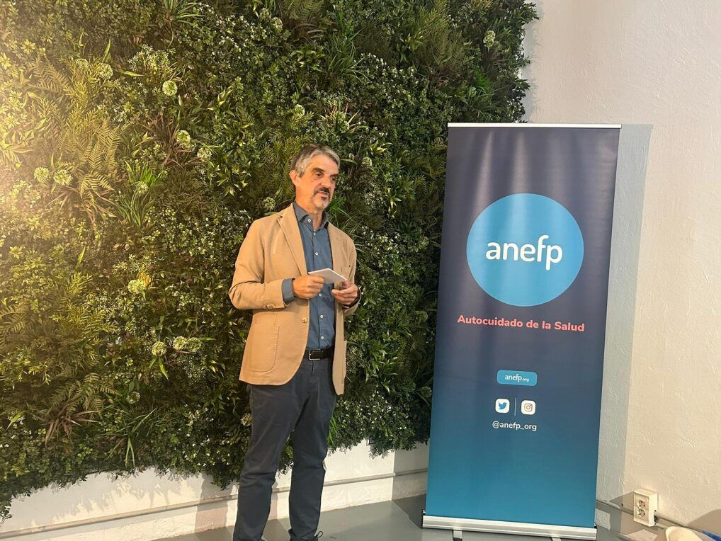 Jaume Pey, director general de la Asociación para el Autocuidado de la Salud (anefp)