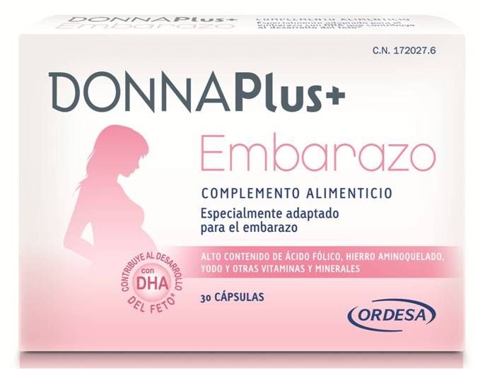 DONNAPlus+ Embarazo ayuda a cubrir las necesidades nutricionales de la embarazada DONNAPlus+ Embarazo ayuda a cubrir las necesidades nutricionales de la embarazada