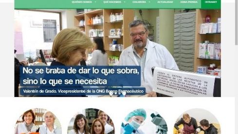 La ONG Banco Farmacéutico estrena nueva web y nueva imagen