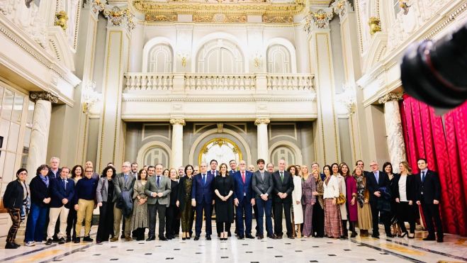 Recepción en el Ayuntamiento de Valencia.