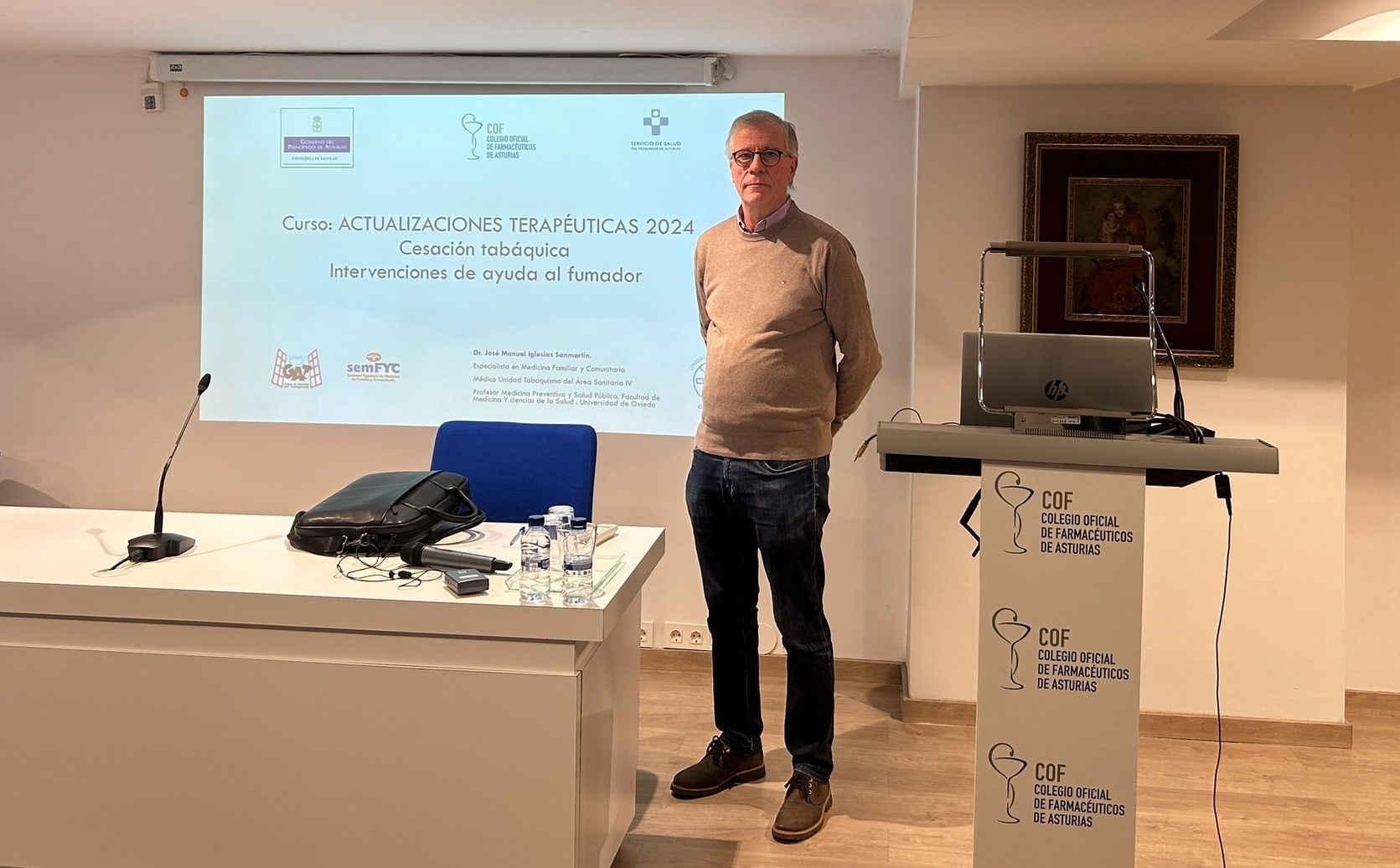 Farmacéuticos asturianos se forman en estrategias terapéuticas