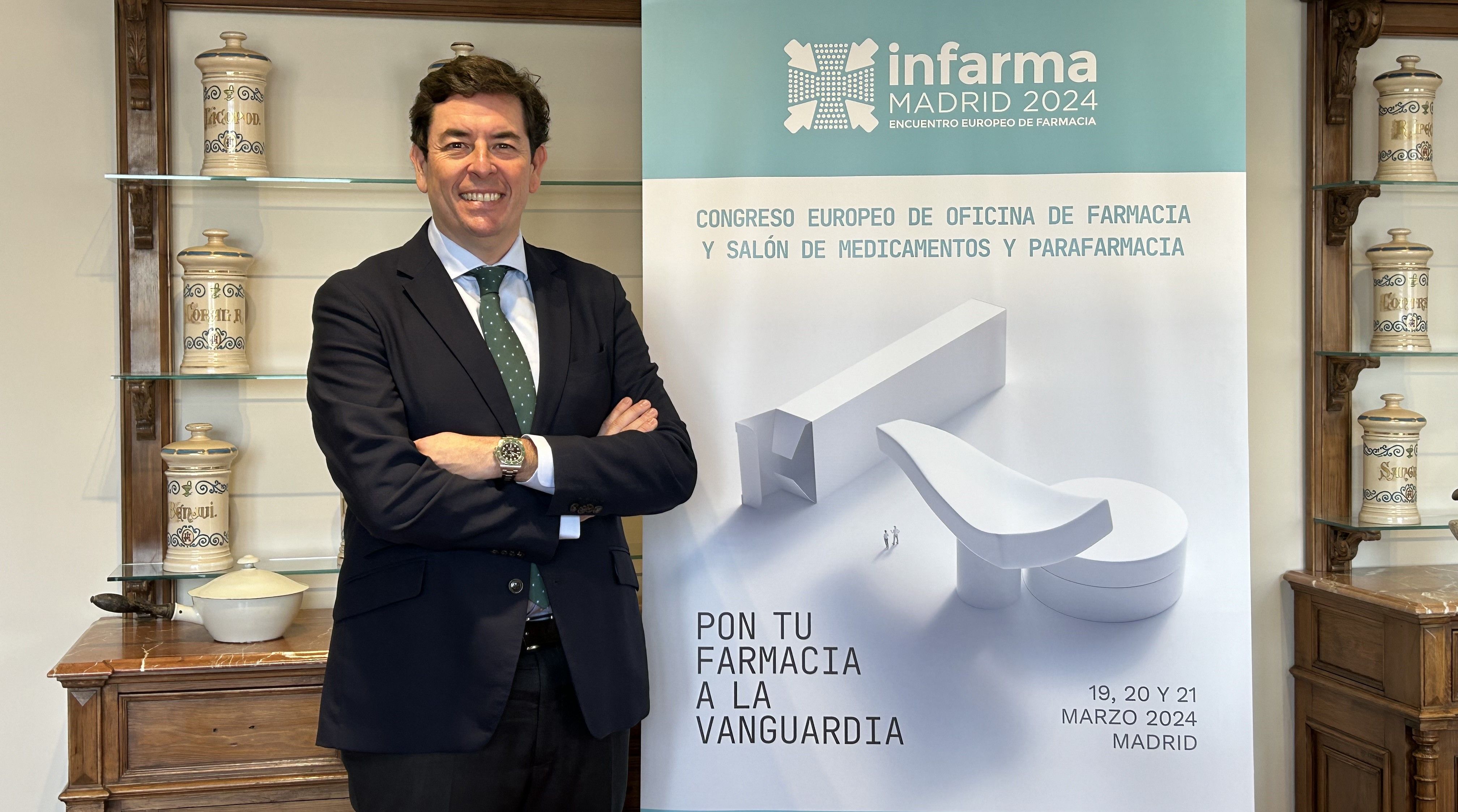 Manuel Martínez del Peral, presidente de Infarma Madrid 2024