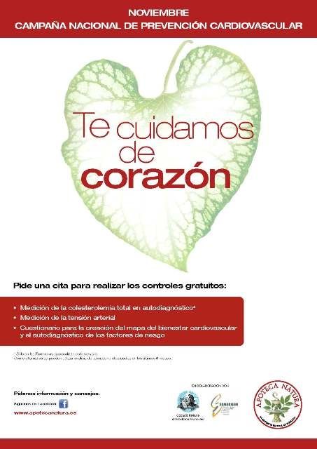 Apoteca Natura y SEMERGEN inician la campaña «Te cuidamos de corazón»