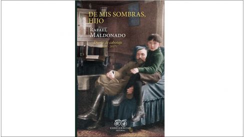 Portada de "De mis sombras, hijo" (Editorial Confluencias, diciembre 2023).