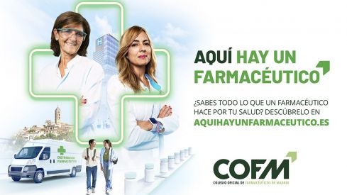 ‘Aquí hay un farmacéutico’: la campaña del COF de Madrid supera los 50 millones de impactos