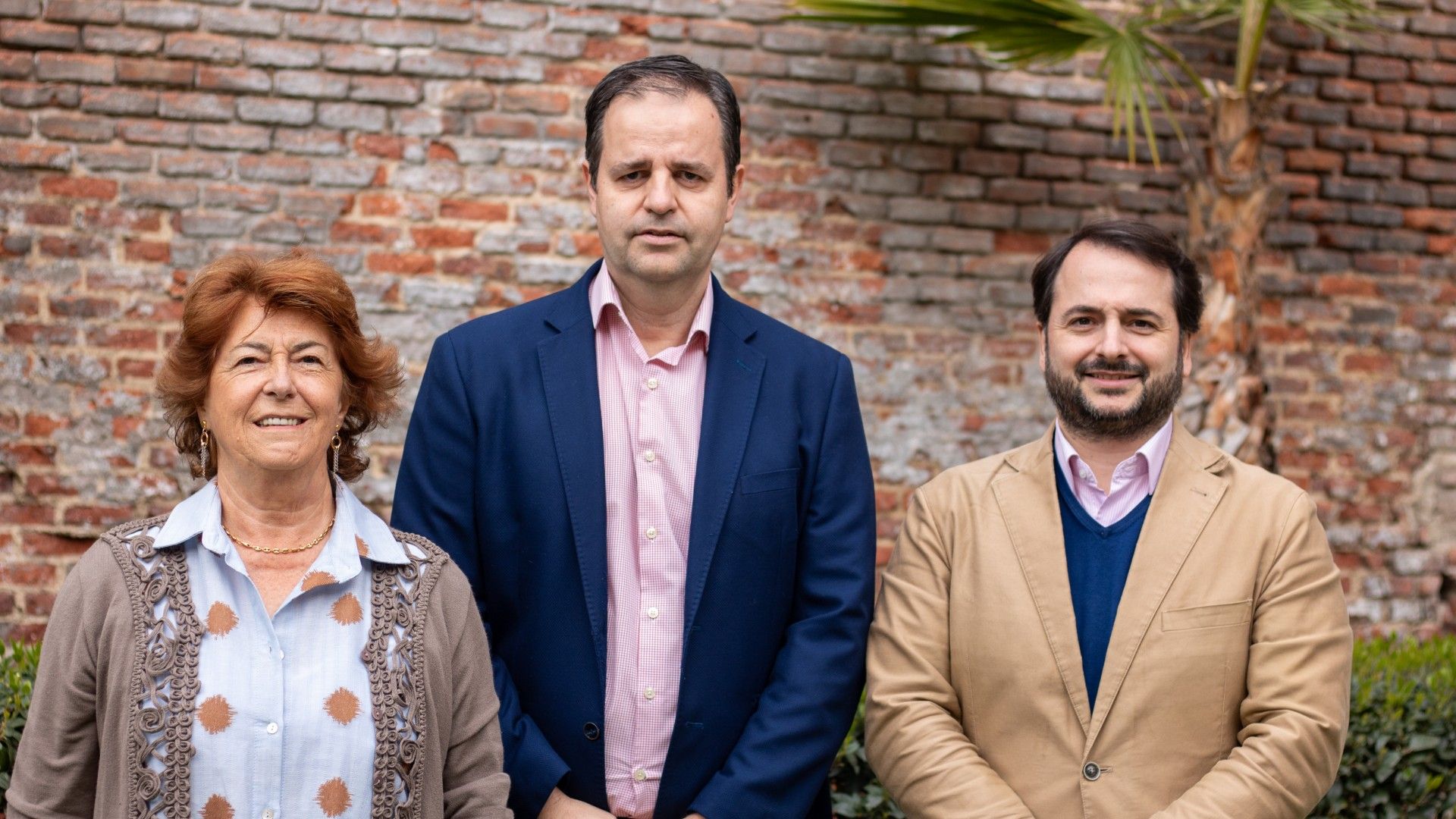 Yolanda Tellaeche, Ángel Huélamo y Alberto Gómez.
