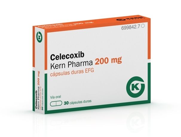 Celecoxib Kern Pharma 200 mg cápsulas duras EFG Celecoxib Kern Pharma 200 mg cápsulas duras EFG