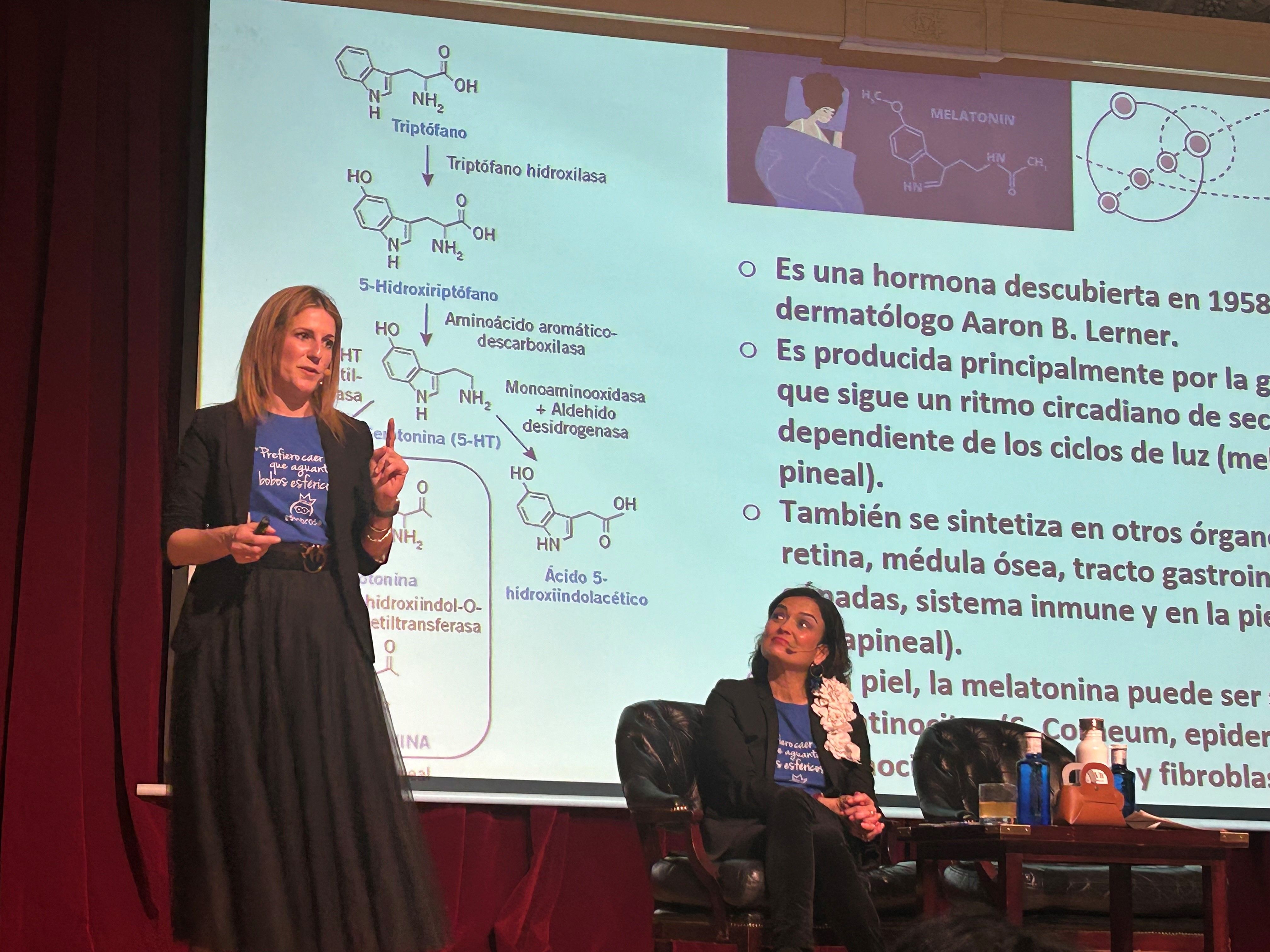 Asun Arias y la Dra. Lorena Vaquer. Asun Arias y la Dra. Lorena Vaquer.