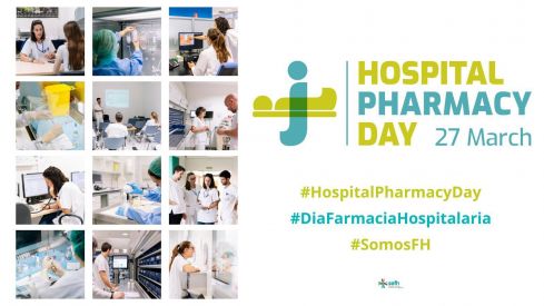 Cartel del Día de la Farmacia Hospitalaria.