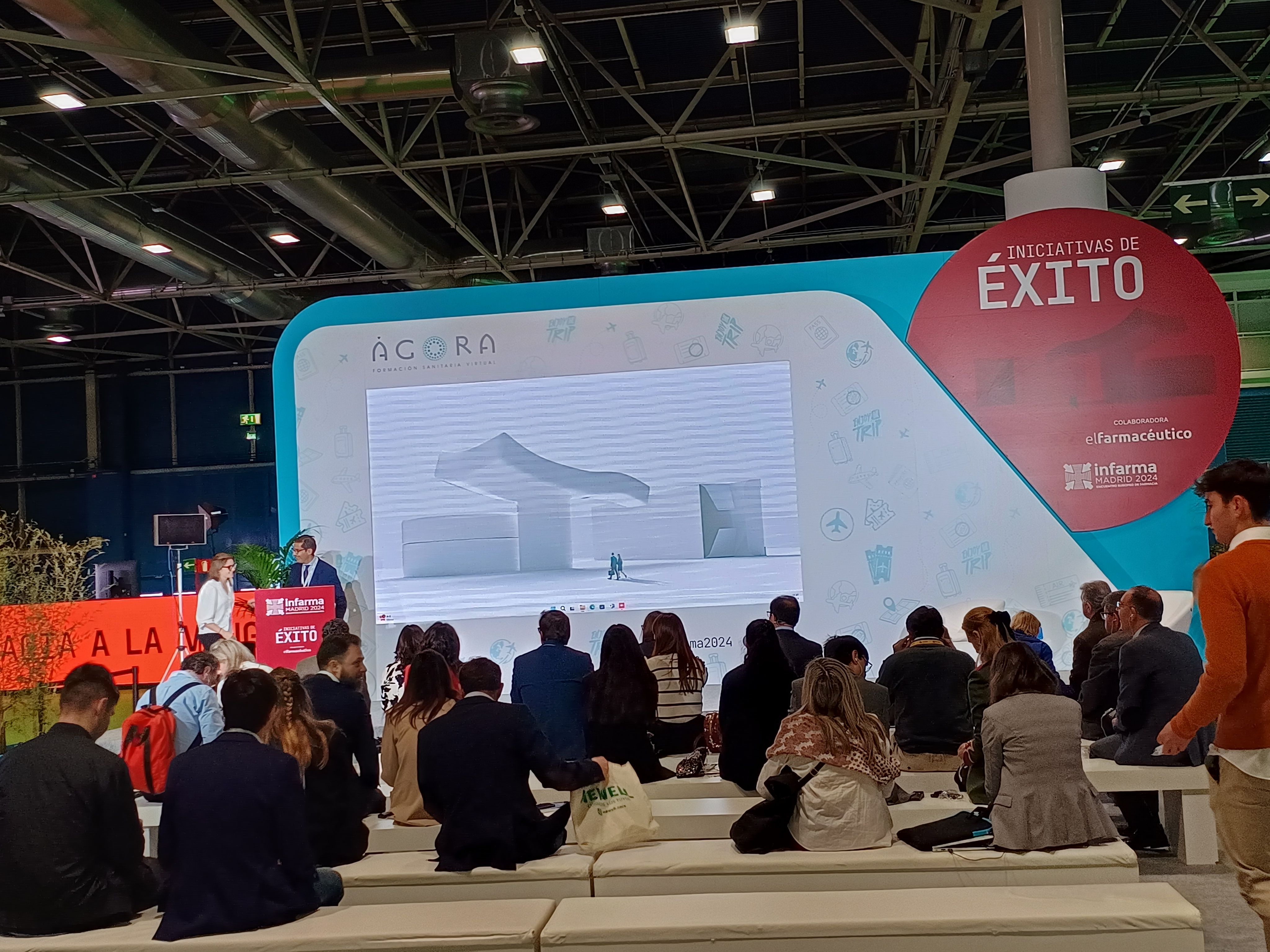 Presentación de las Iniciativas de éxito en Infarma Madrid 2024.