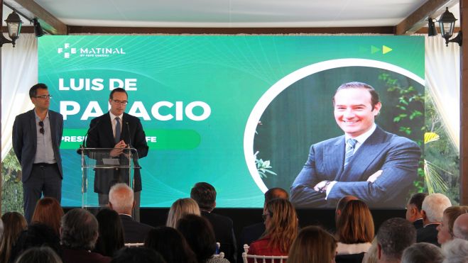 Luis de Palacio durante su intervención.