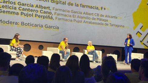 La Boticaria García fue la encargada de cerrar el encuentro Farmajoven 2024.