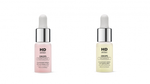 HD DROPS ENERGIZING y HD DROPS RADIANCE.