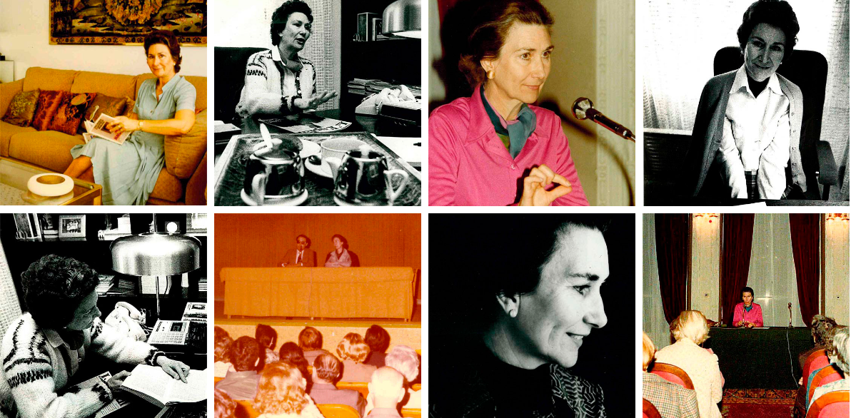 Diferentes imágenes de Ana María Lajusticia
