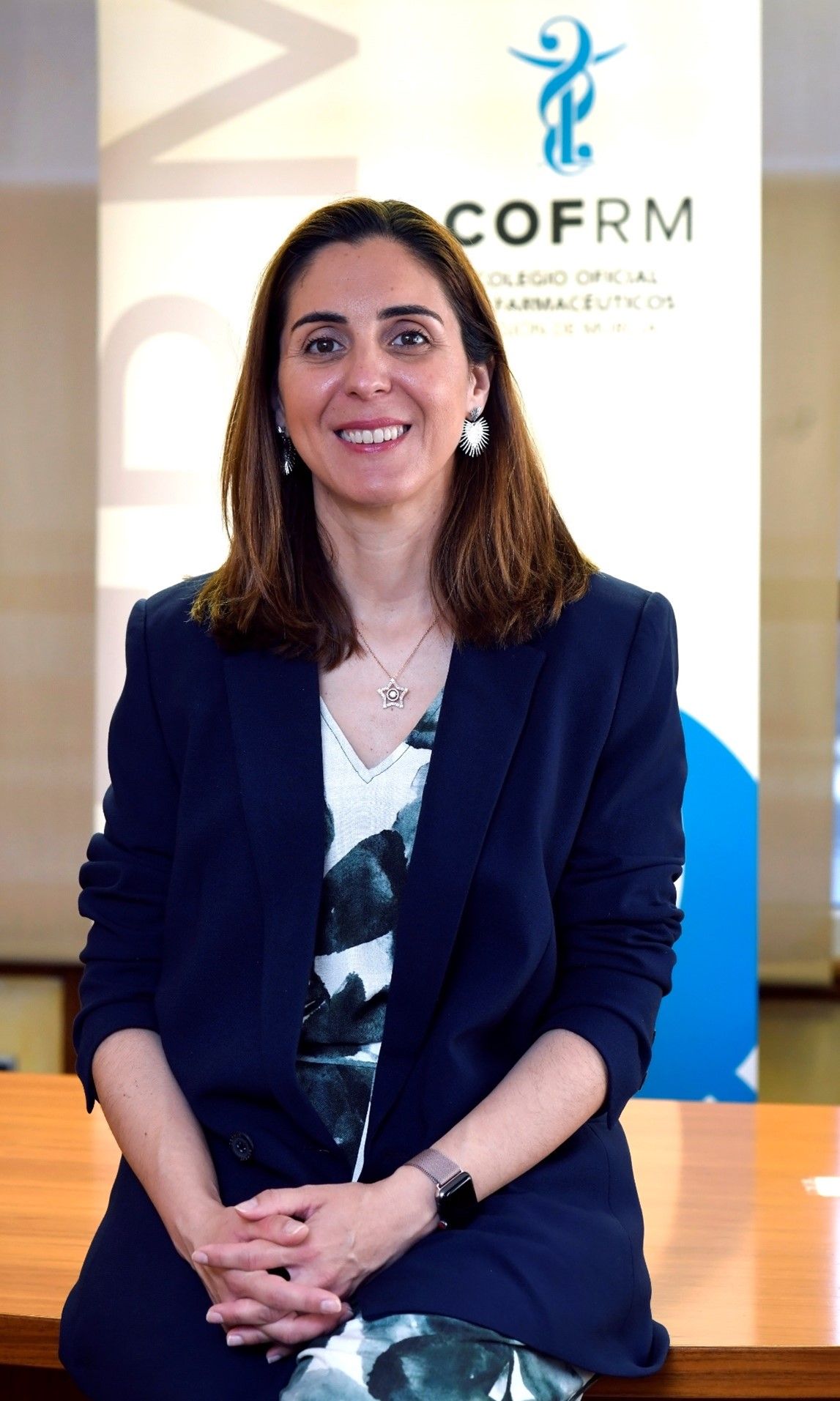Paula Payá, presidenta del COF de Murcia. Paula Payá, presidenta del COF de Murcia.