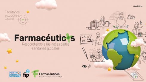 Cartel del Día Mundial del Farmacéutico 2024.