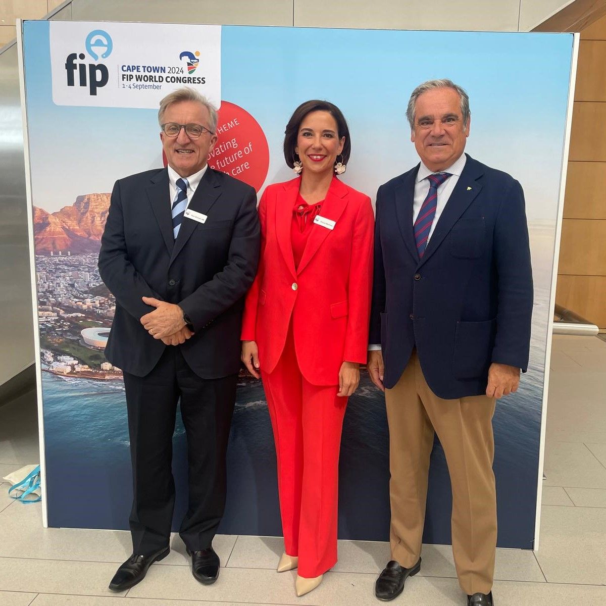 Paul Sinclair, Raquel Martínez y Jesús Aguilar.